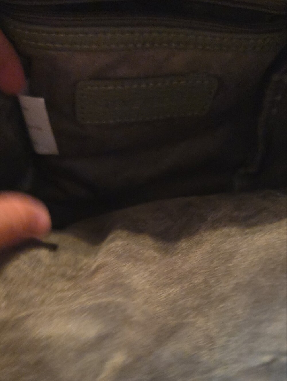 Steve Madden Mini Olive Green Pebbled Backpack - Women's - Picture 3 of 4